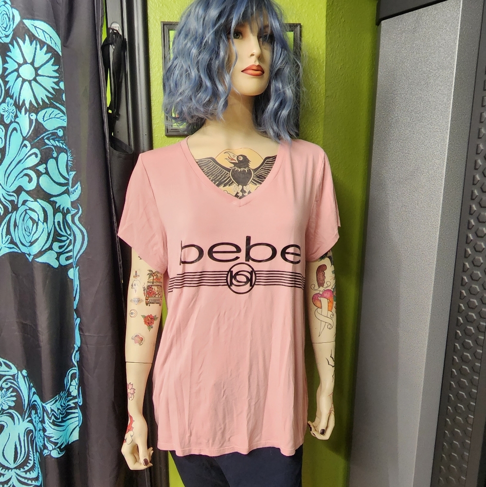 BeBe pink shirt 1X
